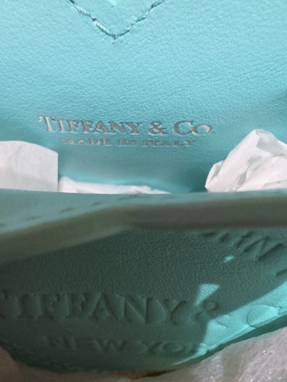 Tiffany & Co. Mini Heart Tote Charm in Tiffany Blue - Picture 4 of 8
